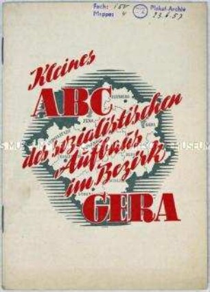 Wahlwerbung zu den Kommunalwahlen am 23. Juni 1957