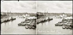 Bordeaux. Stadtansicht und Hafen