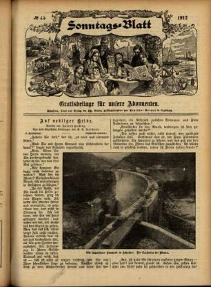 Ausgabe vom Sonntag, den 10. November 1912.