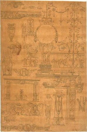 Gärtner, Andreas; Ornamente, Figuren, Details u.a. - Ansichten