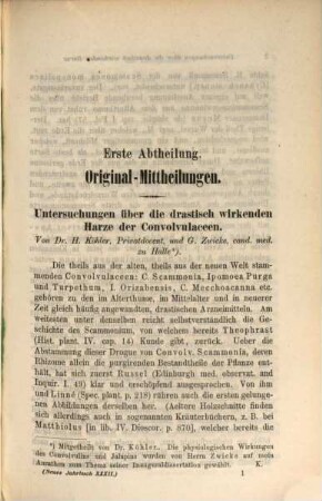 Neues Jahrbuch für Pharmacie und verwandte Fächer : eine Zeitschr. d. Allgemeinen Deutschen Apotheker-Vereins, Abtheilung Süddeutschland. 32. 1869