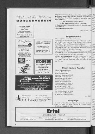 Unsere nächste Ausfahrt