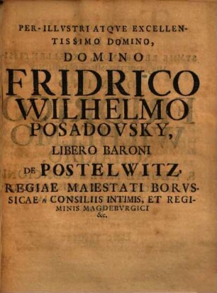De Incessv Animi Indice : Dissertatio Moralis