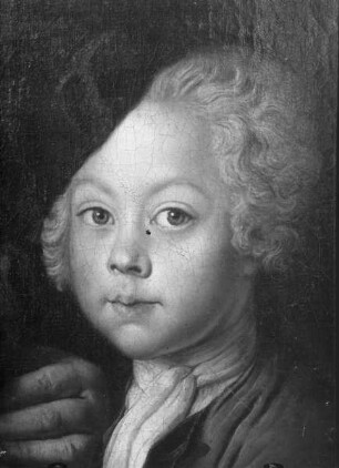 Bildnis Gottfried Adolph Daum mit Sohn (Detail)