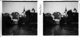 Spiez vom See aus
