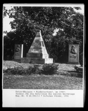 Denkmal für die Gefallenen des zweiten Weltkriegs