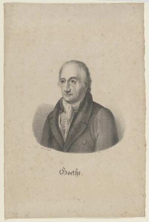 Bildnis des Goethe