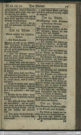 Der 28. Psalm