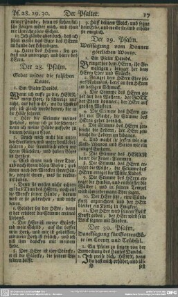 Der 28. Psalm