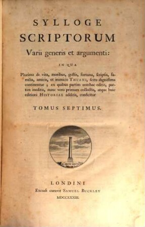 Historiarum sui temporis ... libri CXXXVIII, 7