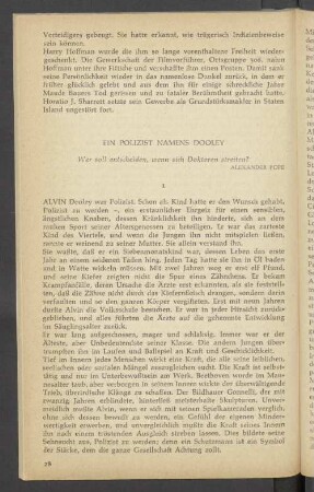 Ein Polizist names Dooley