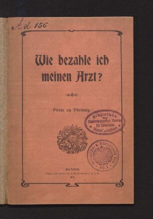 Wie bezahle ich meinen Arzt?