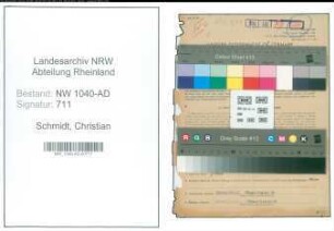 Entnazifizierung Christian Schmidt , geb. 12.09.1897 ()