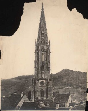 Turm des Münsters, Freiburg/Breisgau: Ansicht