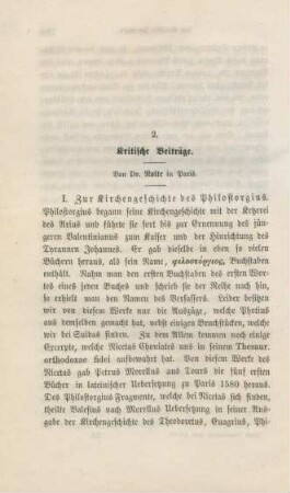 580-599 Kritische Beitrage