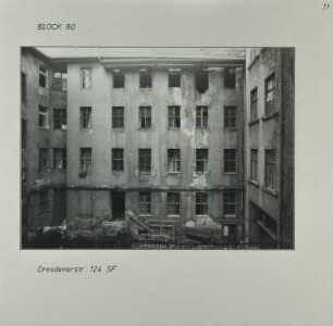 Fotografie: Dresdener Str. 124, um 1981