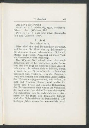 31. Saal - Schwind u. a.