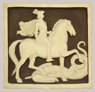 Relief vom Heiligen Georg