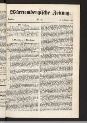 Württembergische Zeitung