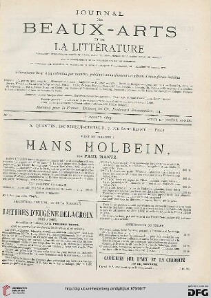 Journal des Beaux-Arts et de la littérature