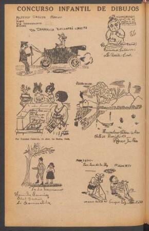 Concurso infantil de dibujos - [Varias ilustraciones]