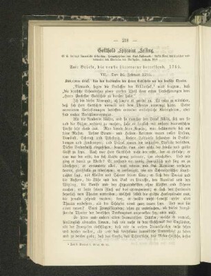 Gotthold Ephraim Lessing.