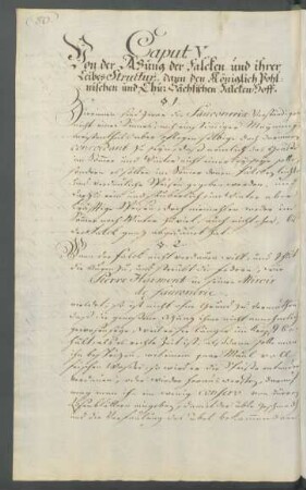 Von der Azung der Falcken und ihrer Leibes Structur