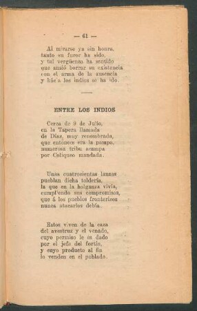 Entre los indios