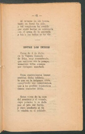 Entre los indios