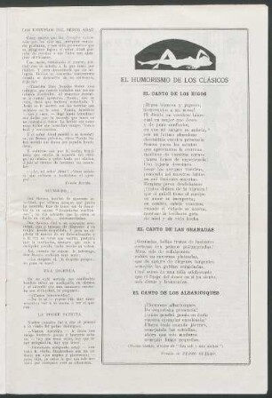 El canto de las granadas