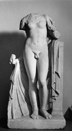 Hermaphrodit : Hermaphrodit. Marmor (146/155). Klagenfurt: Landesmuseum für Kärnten, Provinzialrömische Archäologie, Inventar-Nr. 314