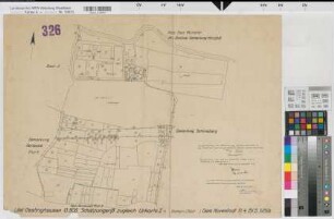 Oestinghausen (Lippetal), Umlegung Oestinghausen, Schätzungsriß/Urkarte I Hovestadt Flur 4,5