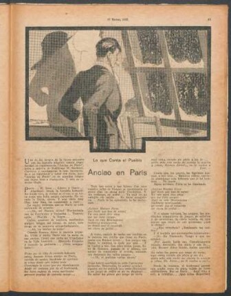 Anclao en París : Lo que canta el pueblo