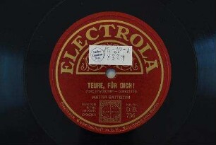 Teure, für dich! : ("Die Favoritin") / (Donizetti)