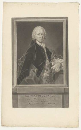 Bildnis des Ioannes Hevmannvs