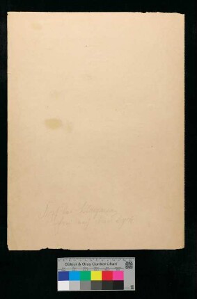 Gouache [vermutlich angefertigt von Graf zu Dohna]
