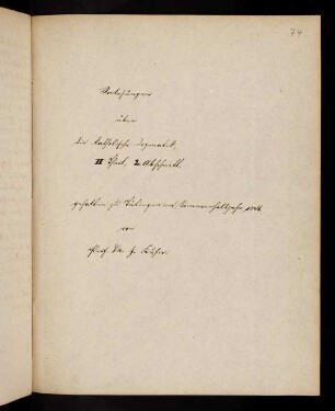 74r-74v, Titelblatt