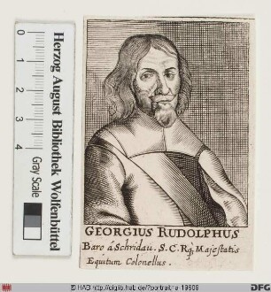 Bildnis Georg Rudolph Frhr. von Schridau