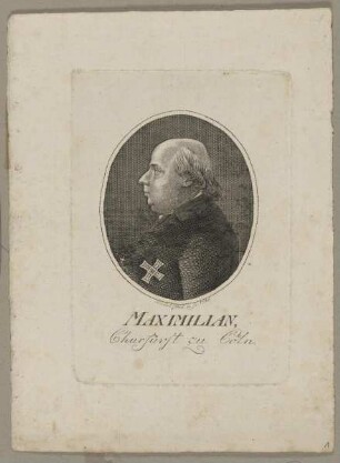 Bildnis des Maximilian, Erzbischof von Köln