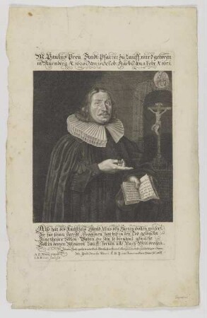 Bildnis des M. Paulus Preu