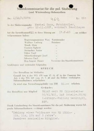 Merkel, Hans