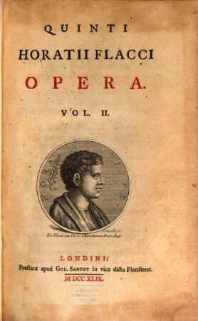 Quinti Horatii Flacci Opera. 2