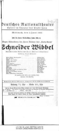 Schneider Wibbel
