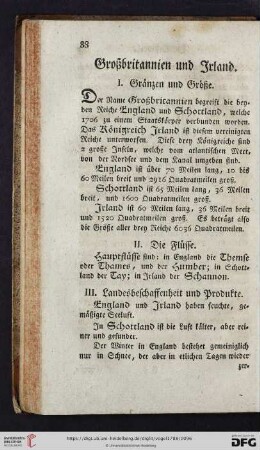 Großbritannien und Irland