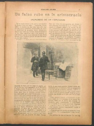 Un falso robo en la aristocracia - (Memorias de un comisario)