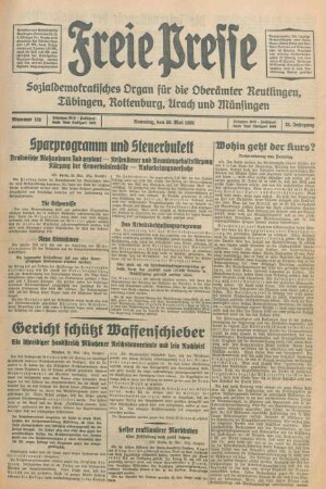 Freie Presse 1931 (Nr. 123)