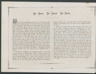 Text: Der Staar, die Amsel, die Lerche.