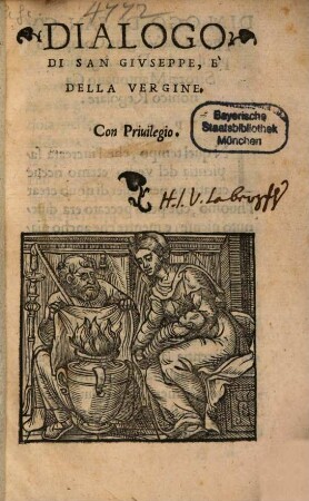 Dialogo di San Giuseppe e della Vergine