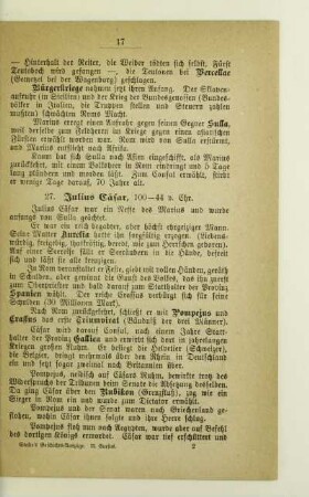 27. Julius Cäsar, 100-44 v. Chr.
