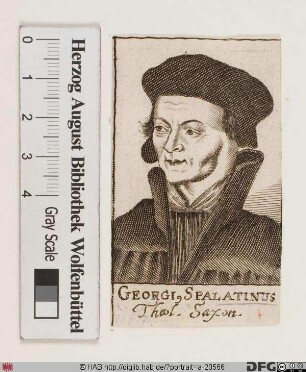 Bildnis Georg Spalatin(us) (eig. Burckhardt)